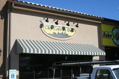 Custom Fabric Commercial Awning