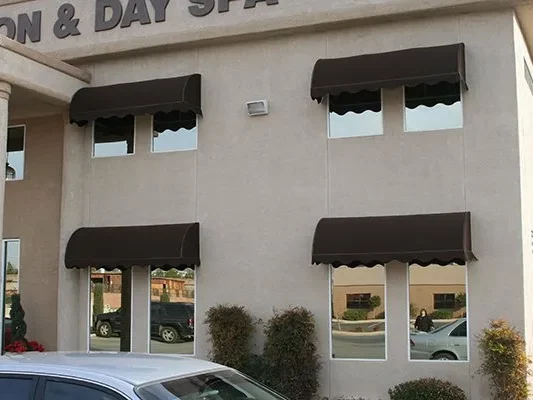 Custom Fabric commercial awning