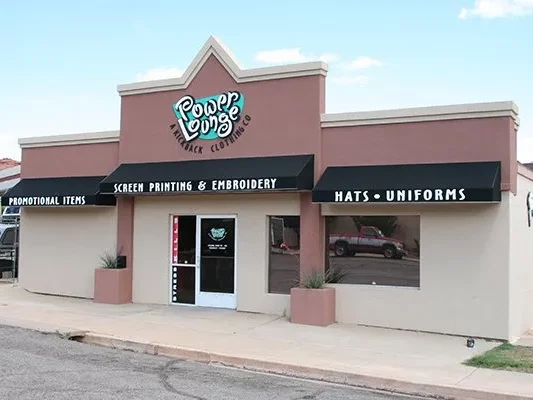 Custom Fabric commercial awning