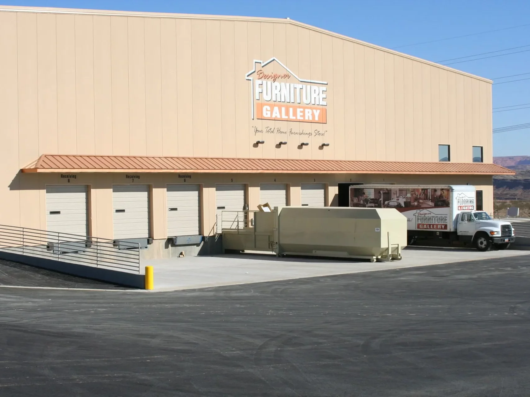 Custom Commercial Steel Awning