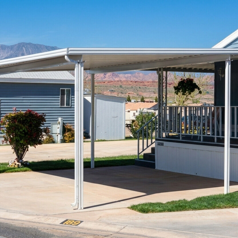 Manufactured Home Car Port